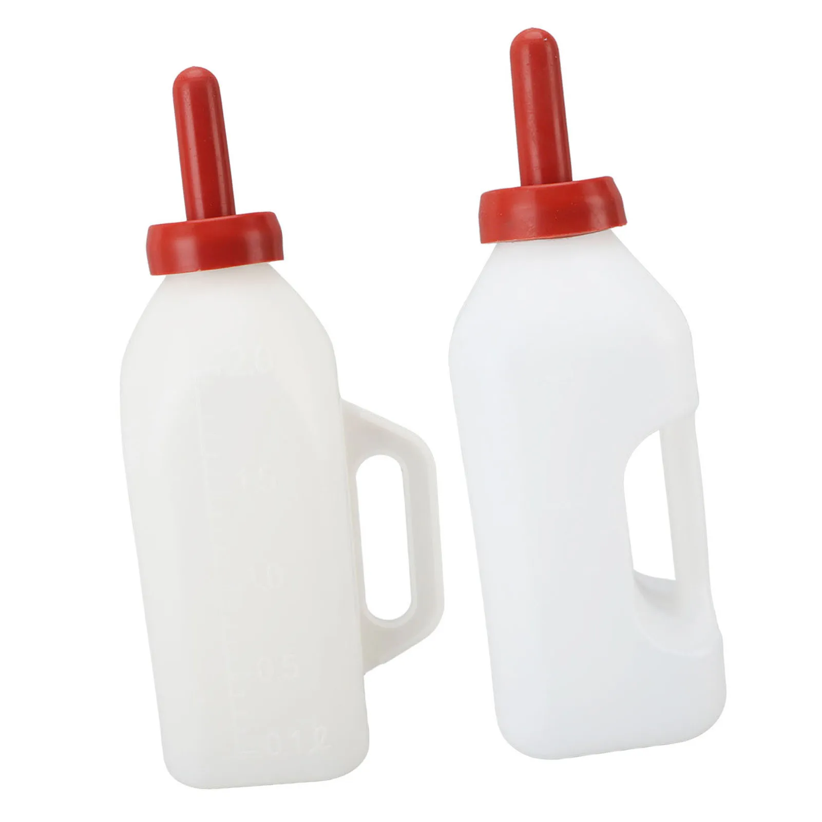 Calf Nursing Feeding Supplies Calf Feeding Bottle  Durability Leakproof 2L Silicone Nipple Thicken with Handle for Farm 3