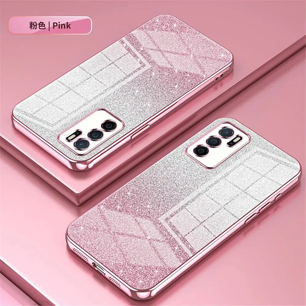 Shiny Glitter Silicone Soft Phone Case