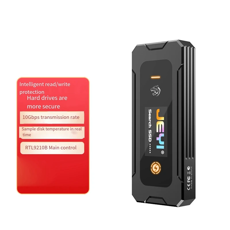 JEYI Nvme Sata   ڽ SSD ڽ, ˷̴ M.2 Ŭ,  Ҽ  Ŭ,  Ÿ,  ġ, 10Gbps