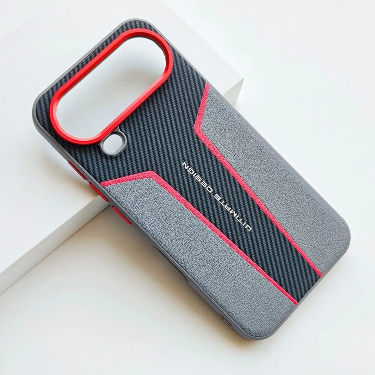 Luxury PU Leather Shockproof Protective Back Cover