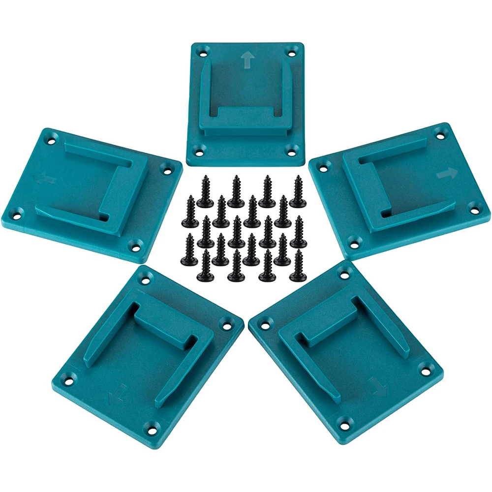5 Pack Battery Storage Rack for Makita 14.4V 18V Li-ion Battery Tools Machine Ho