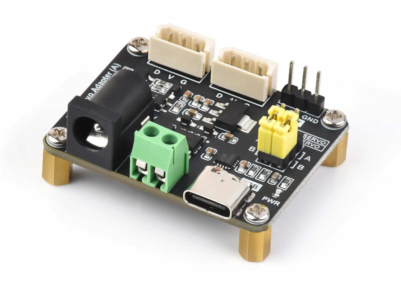 

Waveshare Serial Bus Servo Driver Board, Integrates Servo Power Supply And Control Circuit, Applicable for ST/SC Series Serial