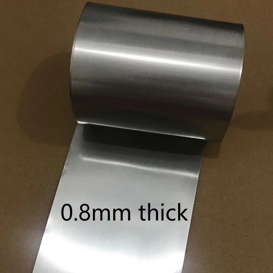 0.8mm thick Zn≥99.99 pure conductive metal Zinc sheet electrode zinc