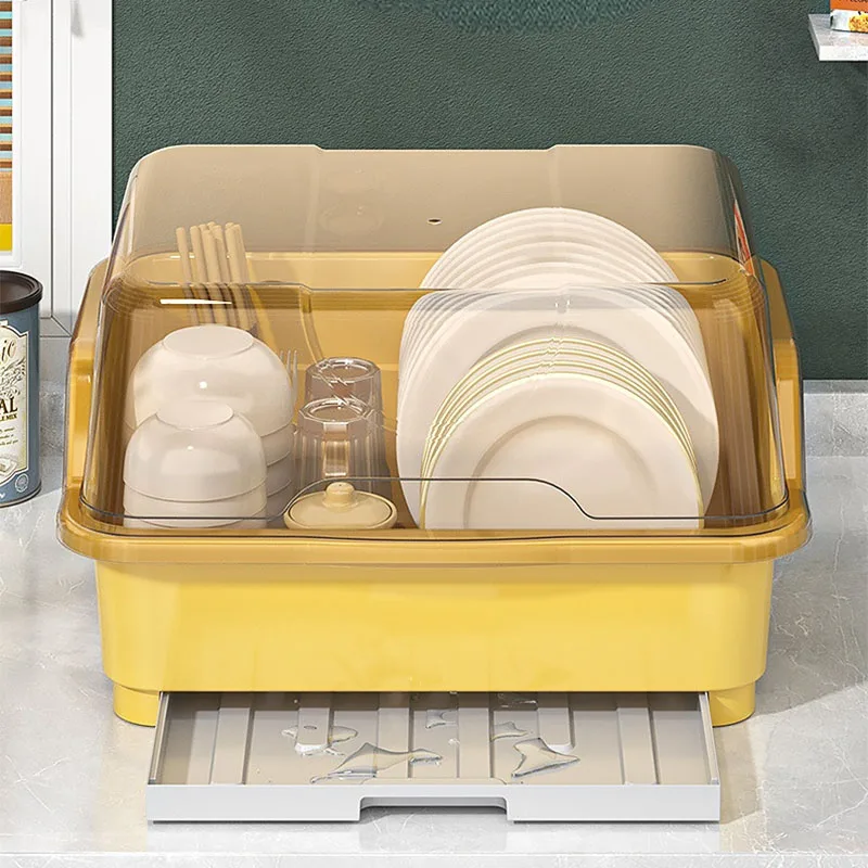 Household Kitchen Cutlery Storage Box Tableware Storage Home Locker Shelf Cabinet Bar Furniture
