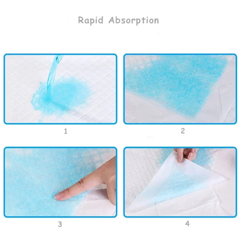 10pcs Baby Care Mattress Baby Disposable Changing Pads Infant Underpads Waterproof Diaper Breathable Bed Table Protector Mat