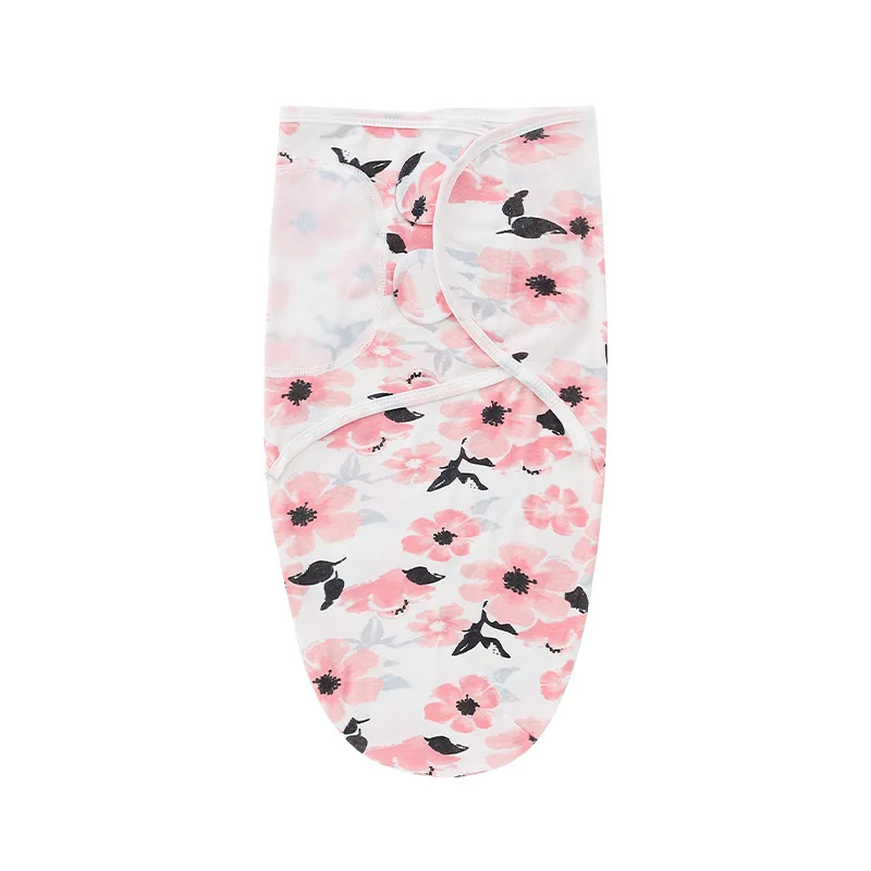 Newborn Envelope Swaddle Blanket Cocoon Wrap Cap Sleep Sack Receiving Bedding Cotton Infant Bedclothes