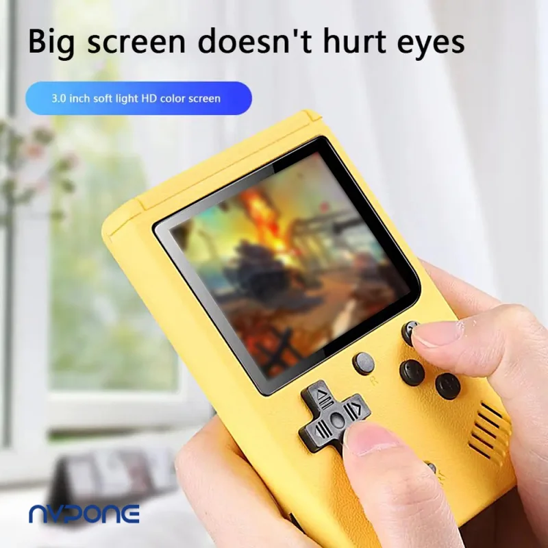 Retro Handheld Game Console With 500 Plus Classic Games Arcade_voghion.com