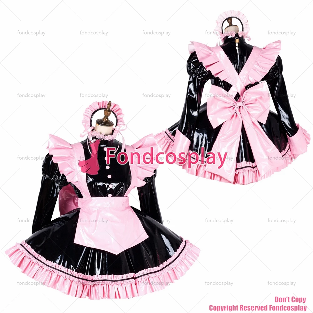 Sissy Maid PVC Dress vinyl uniform CD/TV Tailor-made 