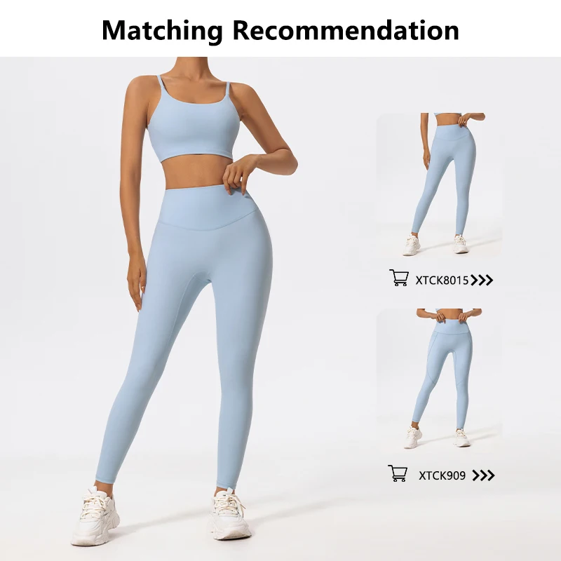 Hearuisavy Summer Ultra-Soft Fabrics Sports Bra Gym Top Women Push Up Workout Quick-Dry Yoga Top Sportswear Fitness Underwear - תמונה 4