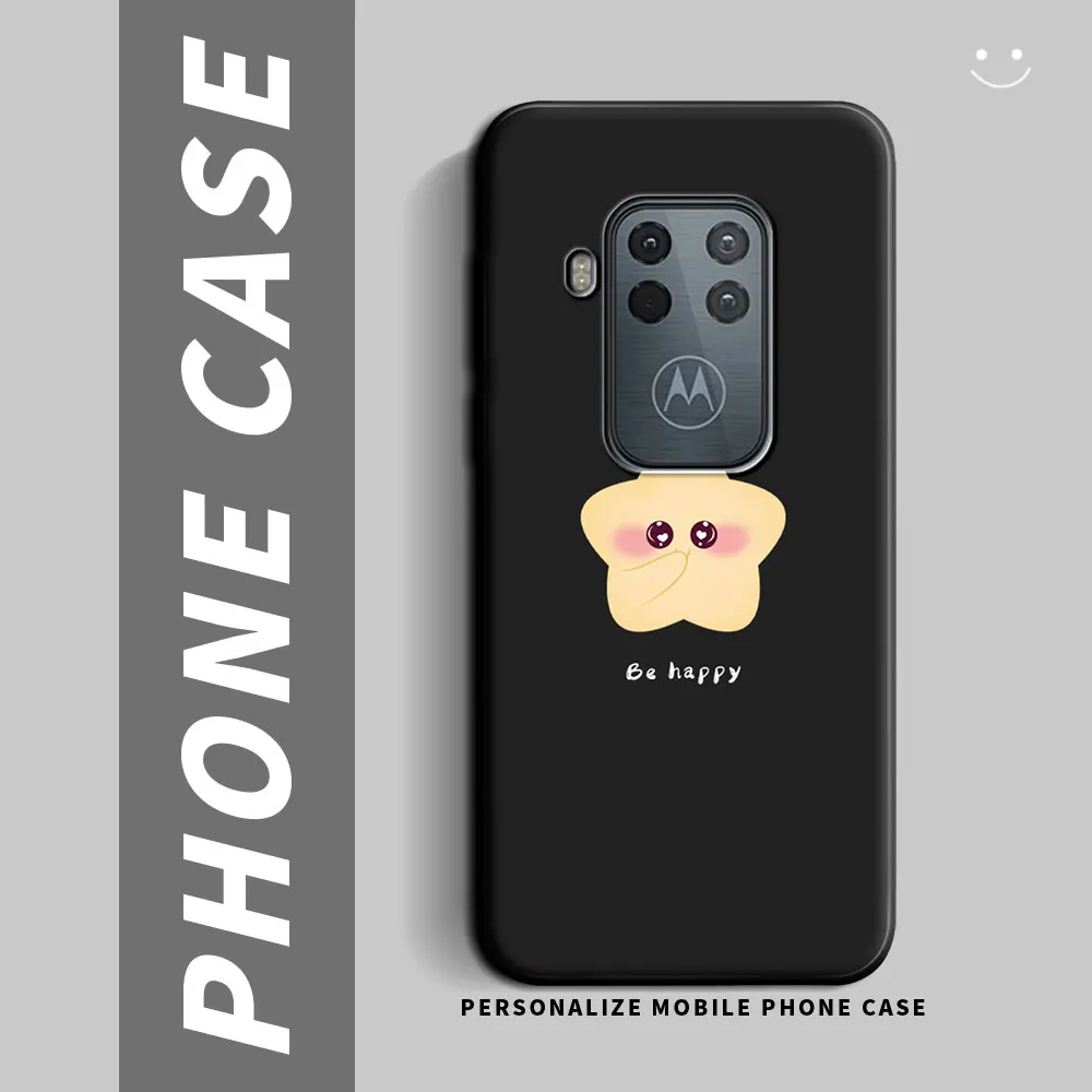 Shockproof Silicone TPU Phone Case - Durable Back Cover for Motorola Moto One Series