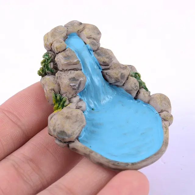 Mini Vízkút Híd Figurák Miniatűr Kézműves Tündérkert Gnóm Moha Terrárium Ajándék Diy Dísz Kerti Dekoráció - Image 5