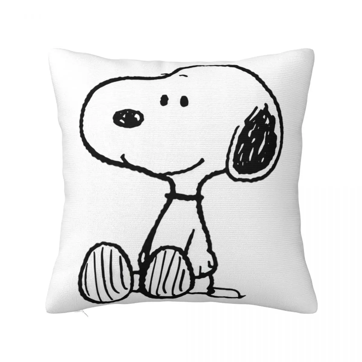 thumbnail image 1 of Funda de almohada decorativa con personajes de cómic de Peanuts, Merchandising para el hogar, Funda de almohada divertida de Snoopy y Charlie Brown, Funda de almohada con cremallera, Varios tamaños, 1 of 5