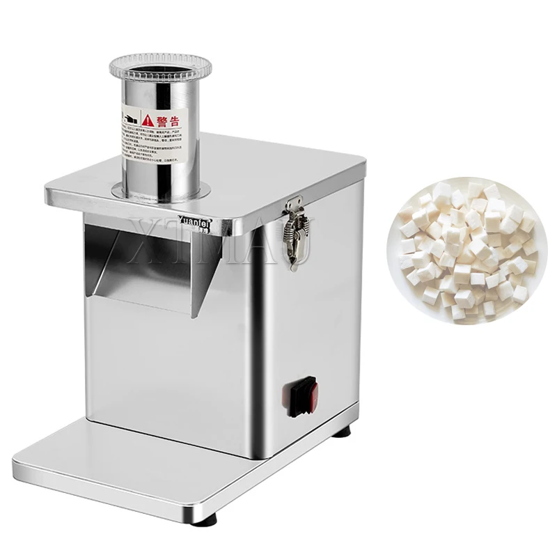 

Automatic Potato Carrot Shredder Chopper Machine Commercial Vegetable Fruit Onion Cube Cutting Dicing Slicing Machines
