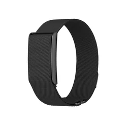 Adjustable Nylon Sport Loop Armband - Amazfit Helio (Black)