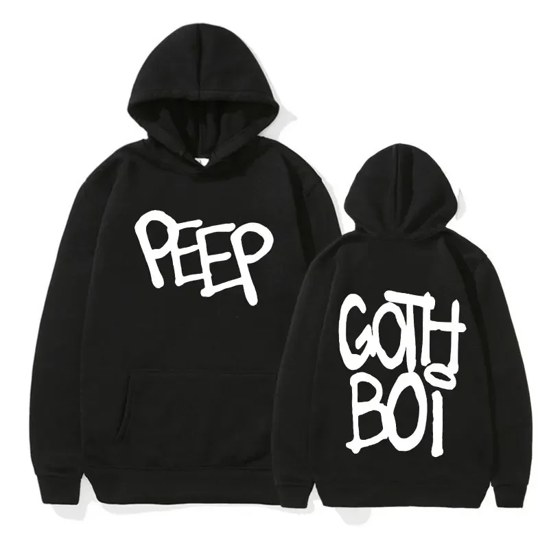 

Rapper Lil Peep GothBoi Pullover Hoodie Men's Women Fashion Autumn/Winter Sweatshirt Hip Hop Casual Oversized Hoodies Streetwear