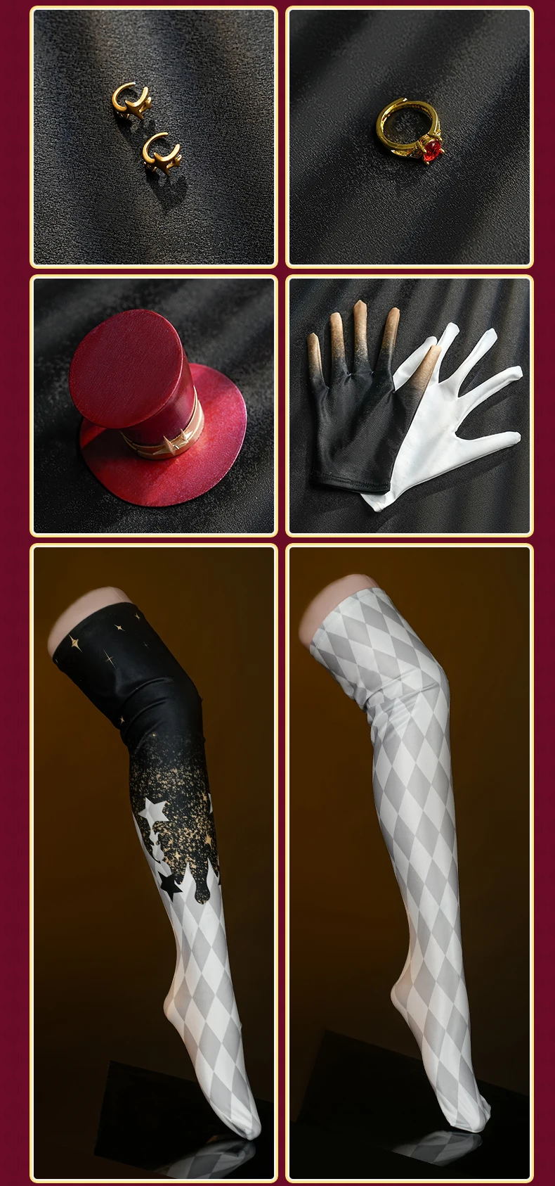 Game Identity V "Hullabaloo" Cosplay Kostüm Halloween Costume 12