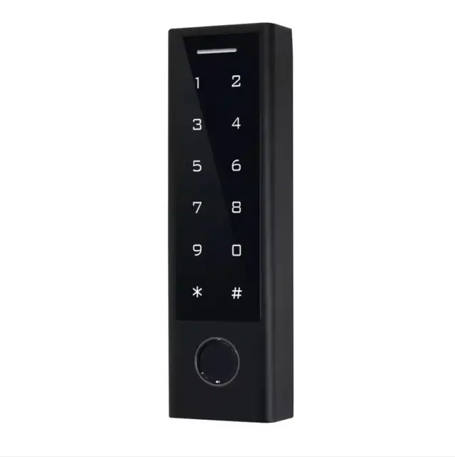 125KHZ EM Waterproof Standalone ABS Fingerprint Access Controller RFID Wiegand Reader Touch Keypad For Outdoor Use 5