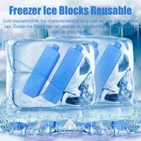Boîte à glace en cristal PE réutilisable, glacière de pique-nique, ventilateur de climatisation durable, indispensable, garde la fraîcheur fraîche 6
