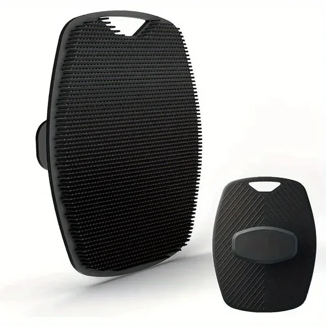 Spazzola da bagno esfoliante in silicone Spazzola da bagno per massaggio portatile Scrubber per il corpo Gel doccia Lavaggio della pelle Spazzola da massaggio Gadget Bagno 1