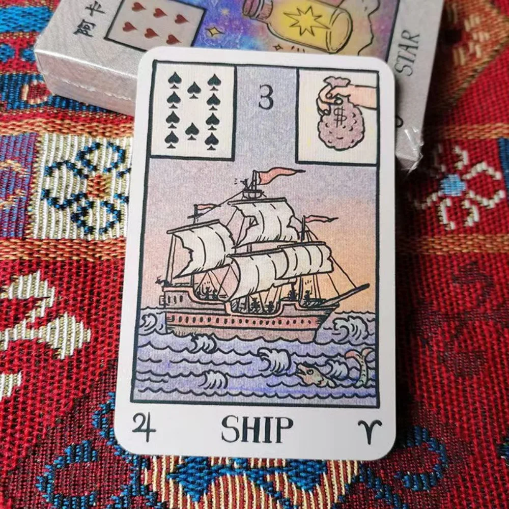 Akashic Eye Lenormand Rana System 42 Pcs Cards 9.6*6.5cm playing cards card games tarot cards angel oracle cards