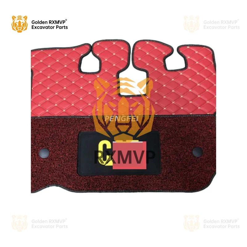 For Caterpillar Cat 305.5 306 307e/d/e2 307.5 Cab Floor Adhesive Double-layer Foot Mat Excavator