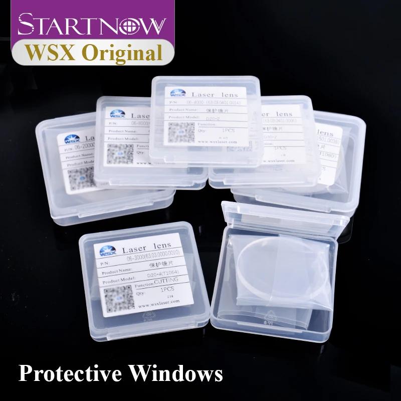 Lot de 10 filtres de protection pour lunettes de soudure, disposition en éventail.