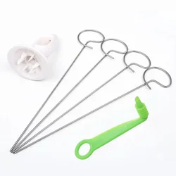 Gourmet Spiralizer Twist & Slice Potato Cutter with Stainless Steel Blades (6 PCS Set Green)