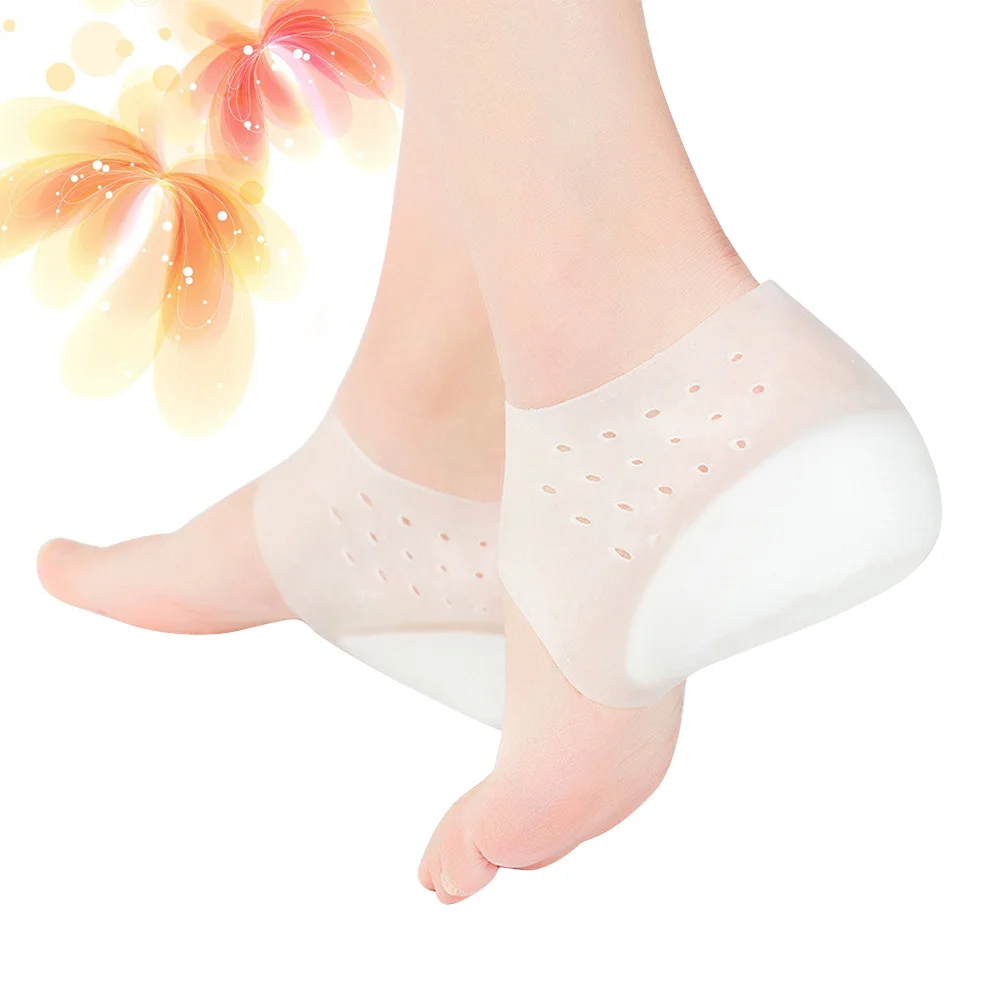 

Silicone Heel Covers High Heels Inserts Heel Cushion Plantar Fasciitis Inserts Pads Heel Guards Supports for Leg