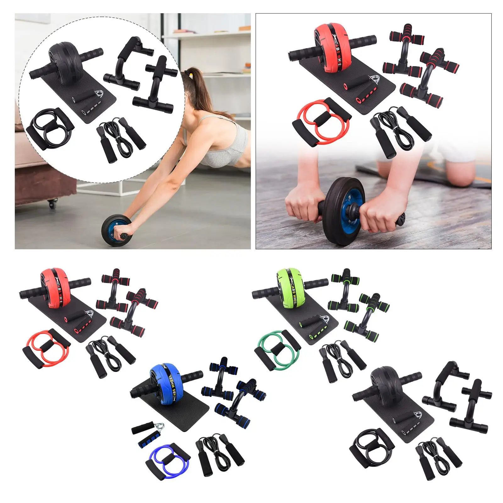 Abdominal Workout Fitness Equipment Home Gym Workout Push up Bars