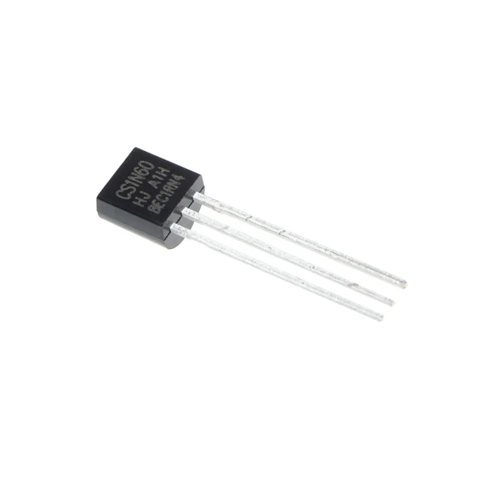 10 Pz Cs1N60 1N60 To-92 Mosfet Di Potenza N-Channel 0.8A 600V