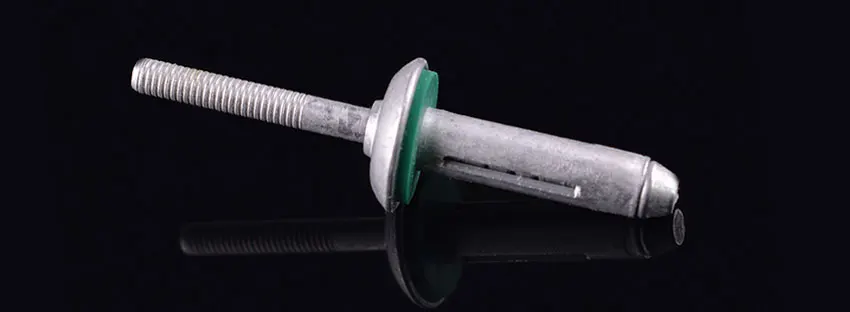 10/50 Stück. Strukturelle Falten-Blindniete, Aluminium, versiegelt, wasserdichte Niete, Falttyp 5,2 mm, 6,4 mm, 7,5 mm – Detail 1