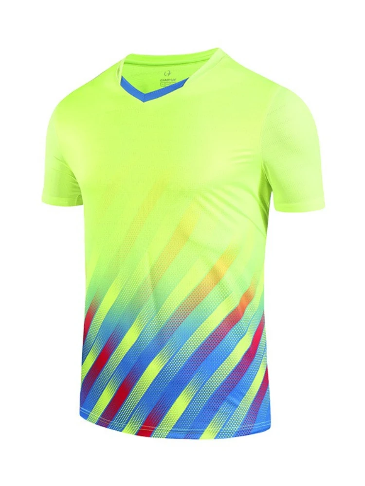 Short Sleeve Badminton T-Shirt Women Tennis Tops Quick Drying Sports Tops Couples Sports Tees Children Badminton Clothing