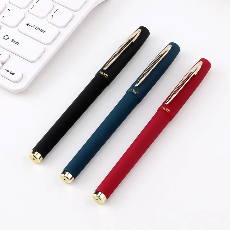BAOKE 0.5mm/0.7mm/1.0mm Gel Pen High Capacity Office Pen PC1828/PC1838/PC1848 3