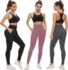 Sports New Women's Pocket Leggings with High Waist and Abdominal Compression for Fitness Soft and Comfortable Fitness Leggings 4