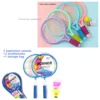 1 SetLightweight Children Tennis Badminton Tennis Racquets Kids Badminton Rackets Kit Parent Child Interactive Toys For Children