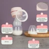 Electric Breast Pump Breast Pump with LED Screen Milk Puller for Breastfeeding Low Noise with 180ml Milk Bottle BPA-free 3