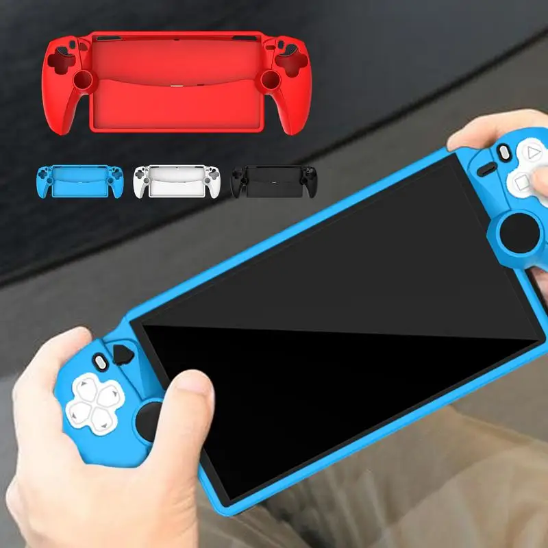 

Silicone Case For PlayStationPortal Game Console Protector Case Shockproof Dust Cover Skin Sleeve Snoy Game Console Accessories