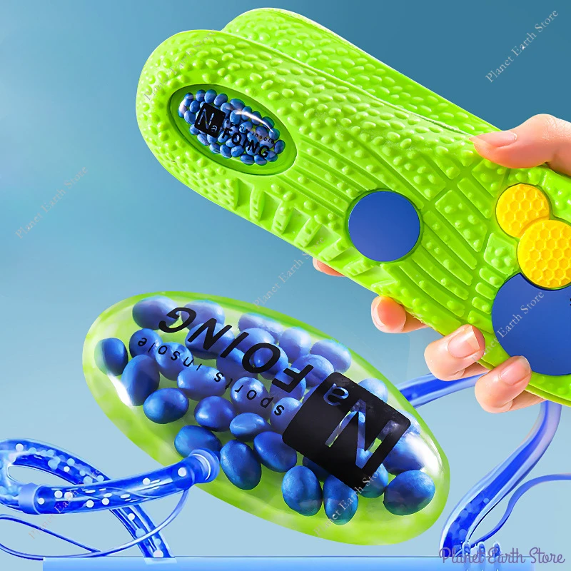 Size 35-46 1 Pair Sport Shock Absorption Insoles Air Cushion Breathable Arch Support Orthopedic Shoe Pads