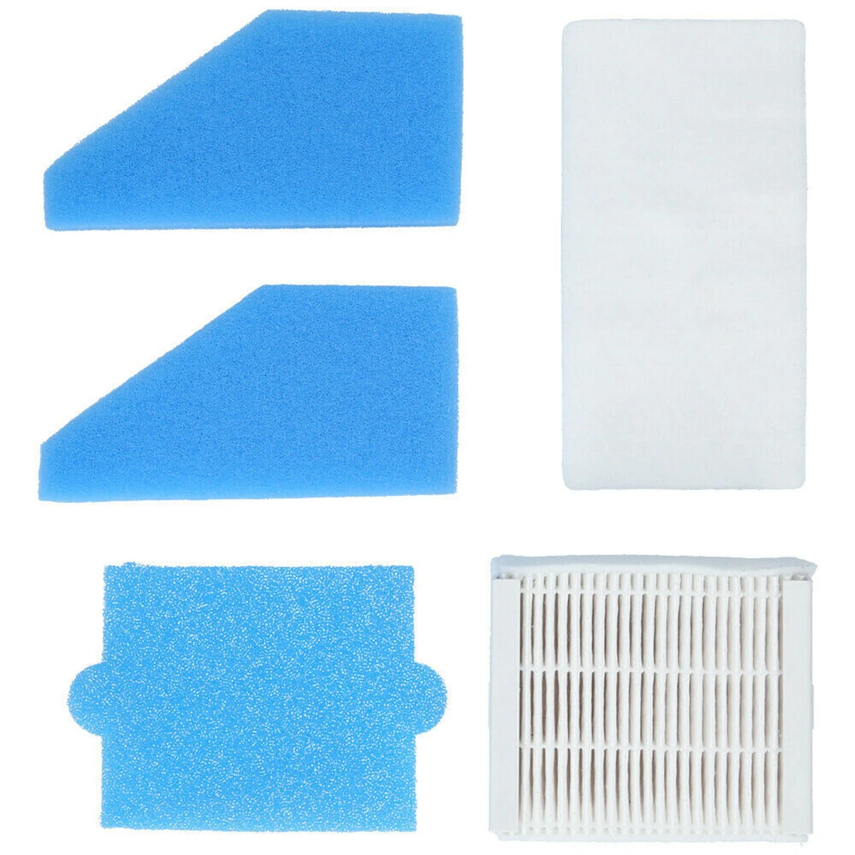 

5 Pcs Household Cleaning Filter Suitable For Thomas AQUA + Anti Allergy AQUA + Pet & Family For Thomas 787241