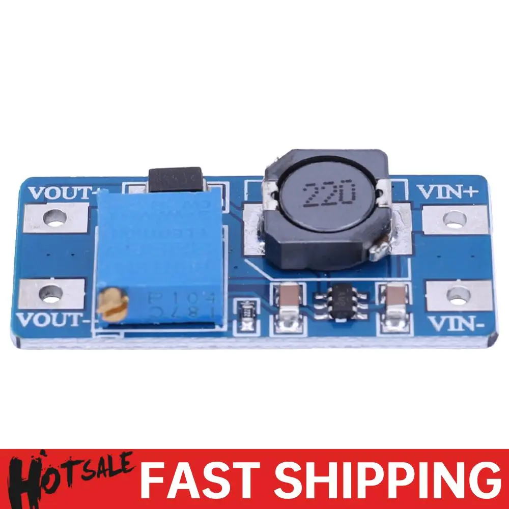 MT3608 Booster Power Supply Module DC-DC Step Up Converter Adjustable 2A Max 2V-24V To 5V 9V 12V 28V