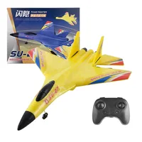 2.4G remote control polystyrene glider foam aircraft SU-27 aircraft remote control glider children's foam boy toys 1