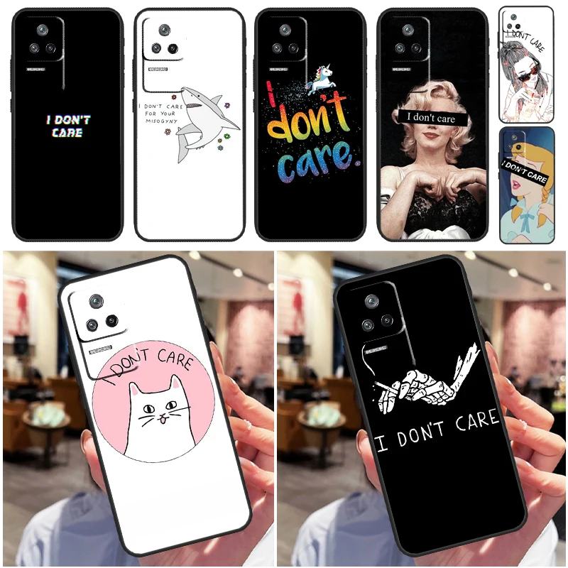 I Don't Care Premium Protective Smartphone Case