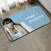 A-Aitana Singer Floor Mat Doormats Home Carpet Foot Bathroom Absorbent Anti-Slip Home Decor 1