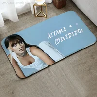 A-Aitana Singer Floor Mat Doormats Home Carpet Foot Bathroom Absorbent Anti-Slip Home Decor 1