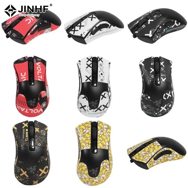 Mouse Grip Tape Skate Sticker Per Razer Viper Ultimate Deathadder V2 Pro Mini Antiscivolo Lizard Skin Suck Sweat Sticker No Mouse