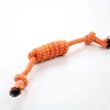 1Pcs Cotton Chew Pets dogs Toys Puppy Durable Braided Bone Knot Rope 27CM Tooth Cleaning Tool Pet Products Dropshipping Center 4