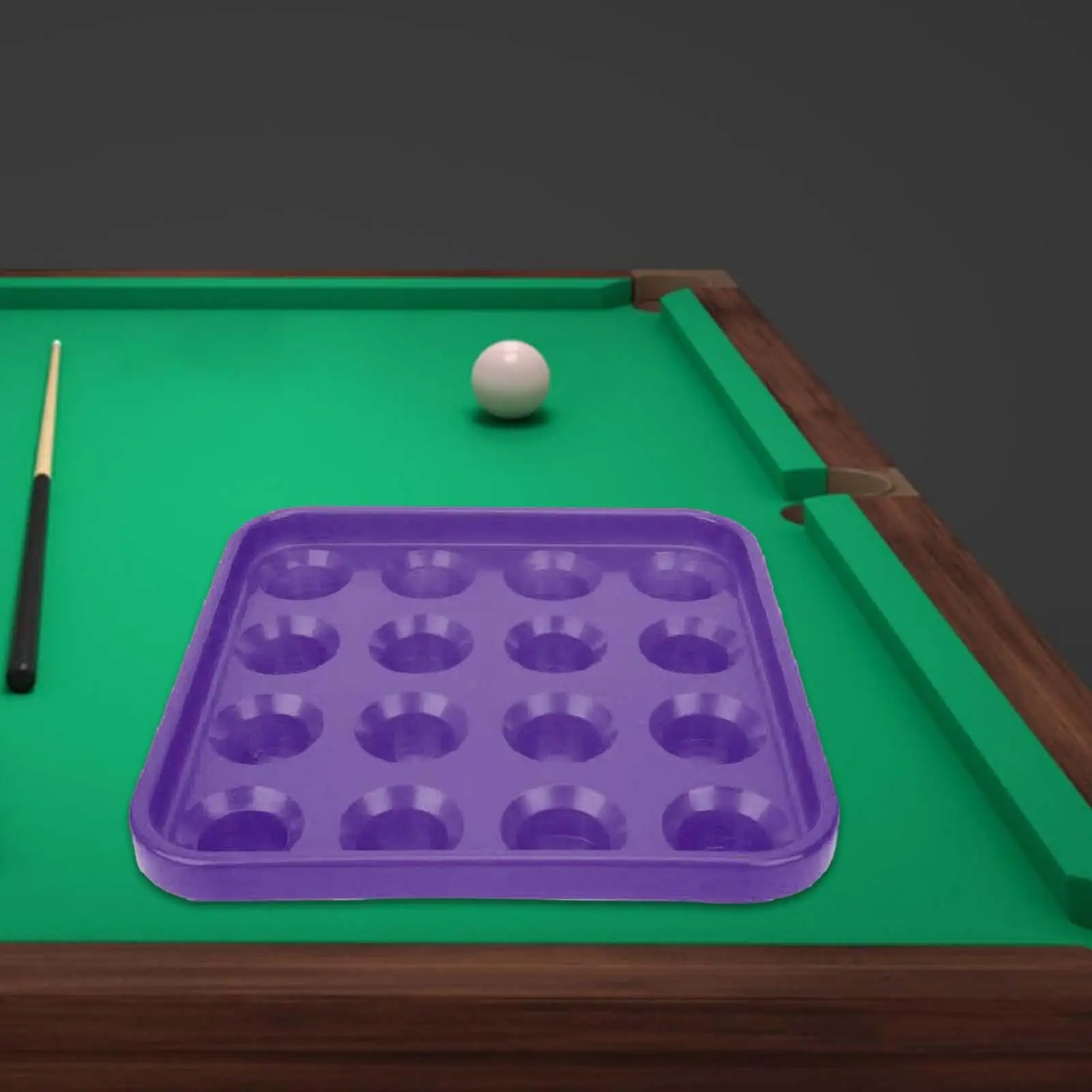 Billiard Ball Holder Tray Portable Case Anti Drop Organizers Pool Ball Tray