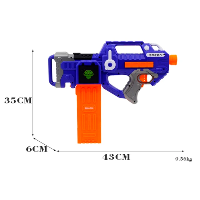 Pistolet à jouets électrique pour pistolet Nerf Gun Sniper, 3 mode  automatique Toy Foam Blaster avec scope, 2 magazines 100 fléchettes, fusil  de sniper électrique pour enfants à partir de 6 7 8 9 10 ans :  : Jouets