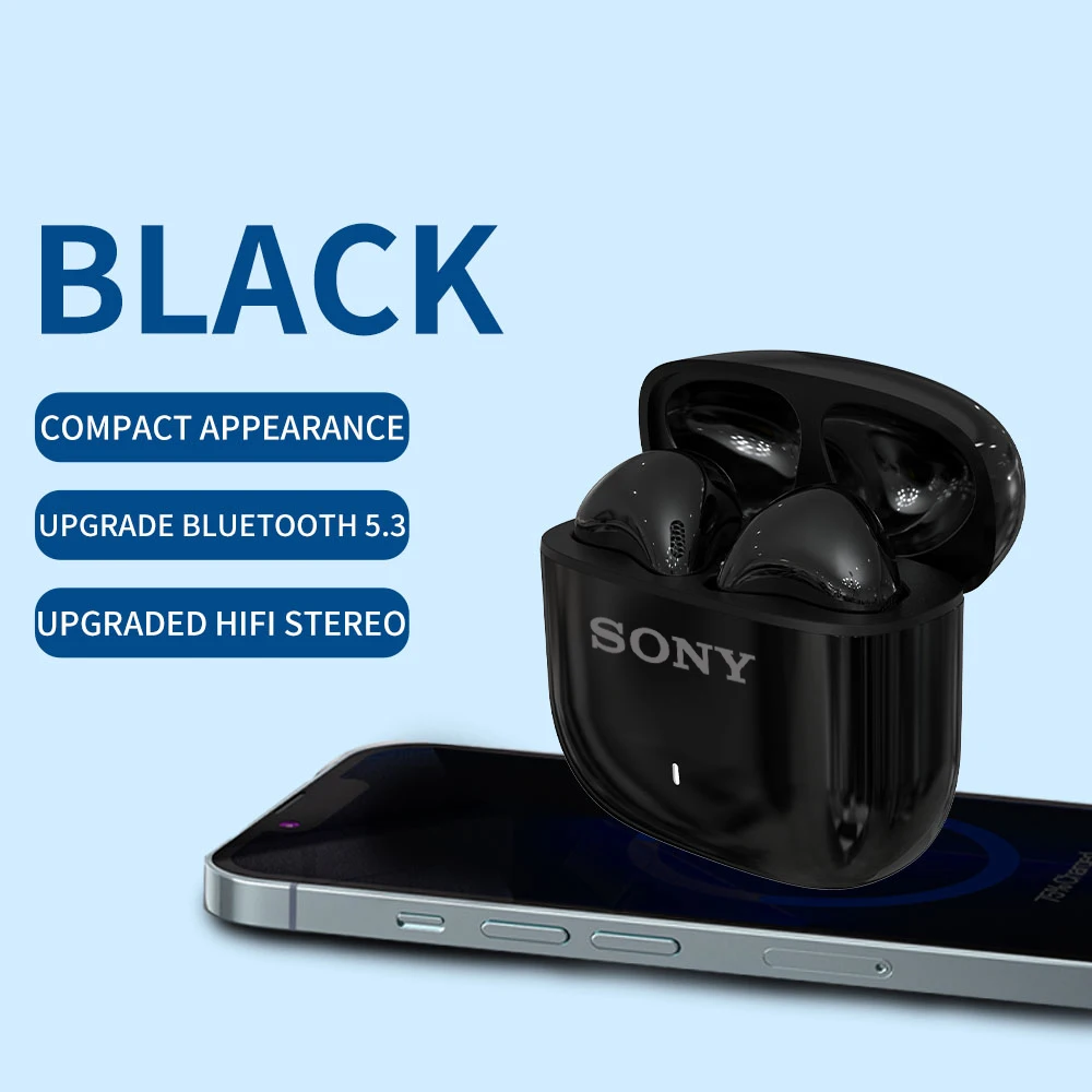 SONY A13 Bluetooth Headset HiFi Stereo Game Waterproof Earphone Wireless Bluetooth 5.3 Sport Earbuds Headphones