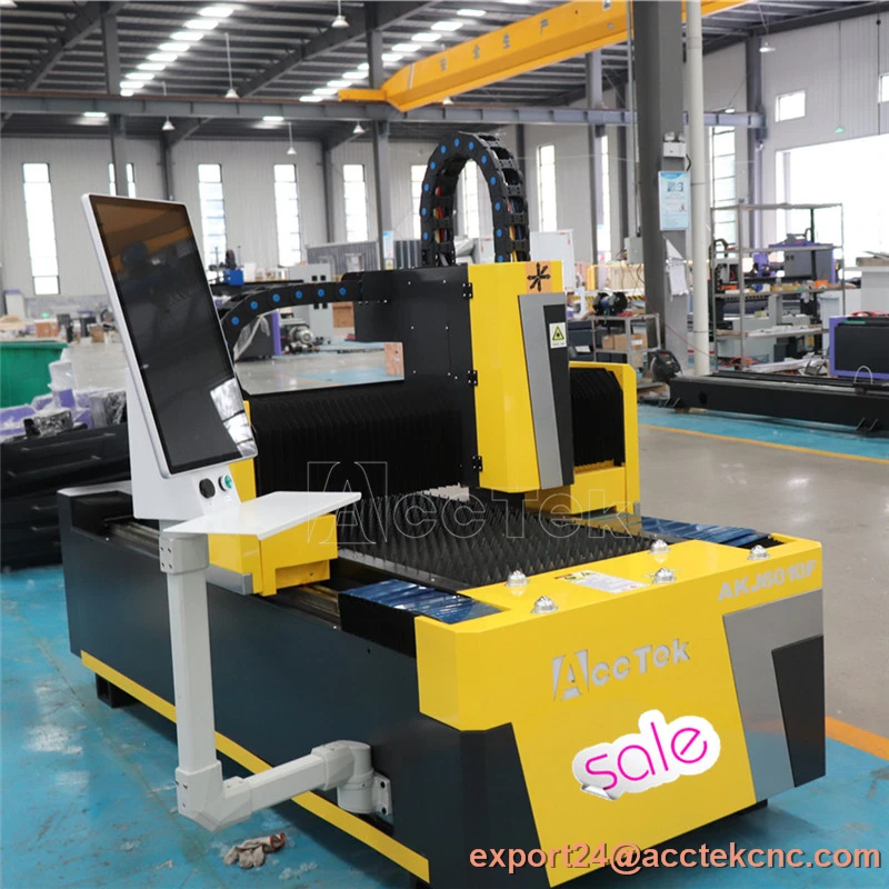 1000W 1500W 2000W 3000W Sorgente Laser Fibra 600*1000Mm Taglierina Laser A Fibra Cs Ss Tagliatrice Di Ferro In Alluminio Per Parti Metalliche